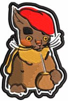 Cat sticker